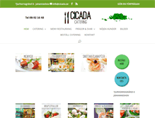Tablet Screenshot of cicada.se